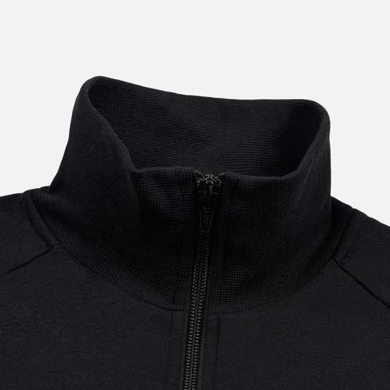 Мужская толстовка Fred Perry Half Zip Pique Black