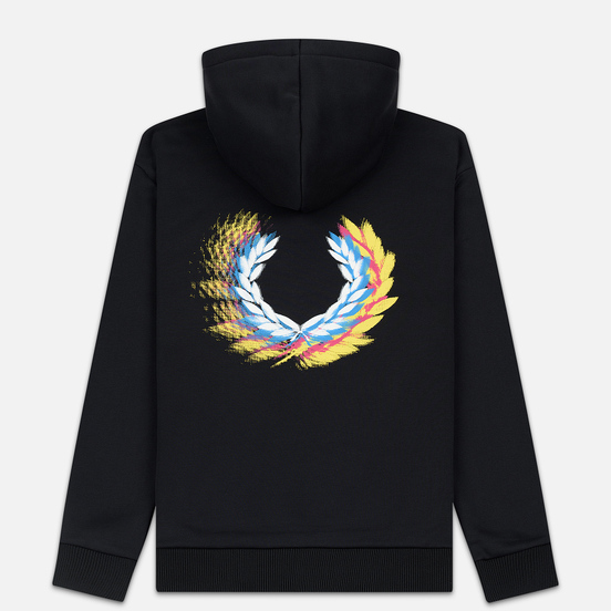 Мужская толстовка Fred Perry Process Colour Hoodie Black