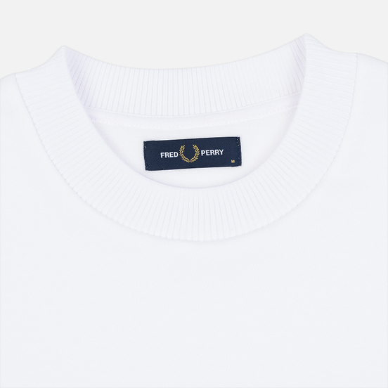 Мужская толстовка Fred Perry Process Colour White