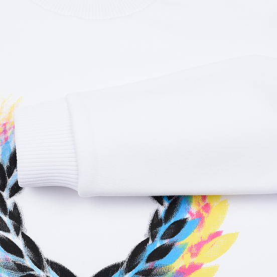 Мужская толстовка Fred Perry Process Colour White