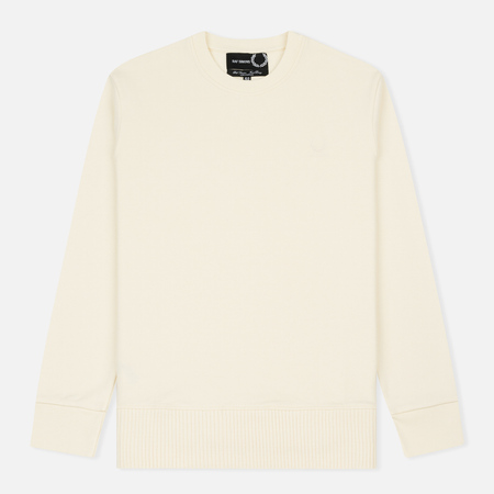 Мужская толстовка Fred Perry x Raf Simons Chunky Hem Ecru