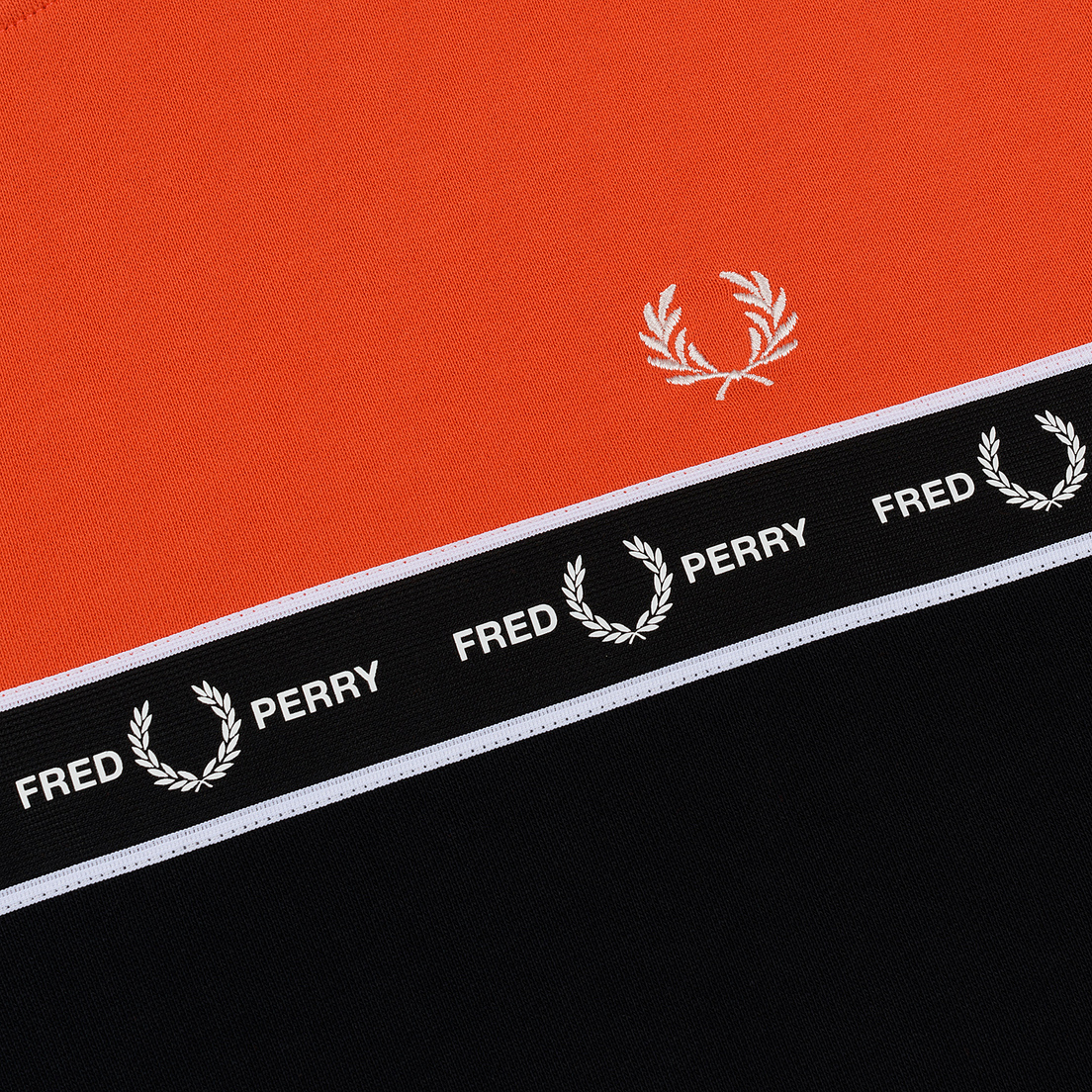 Fred Perry Мужская толстовка Taped Chest International