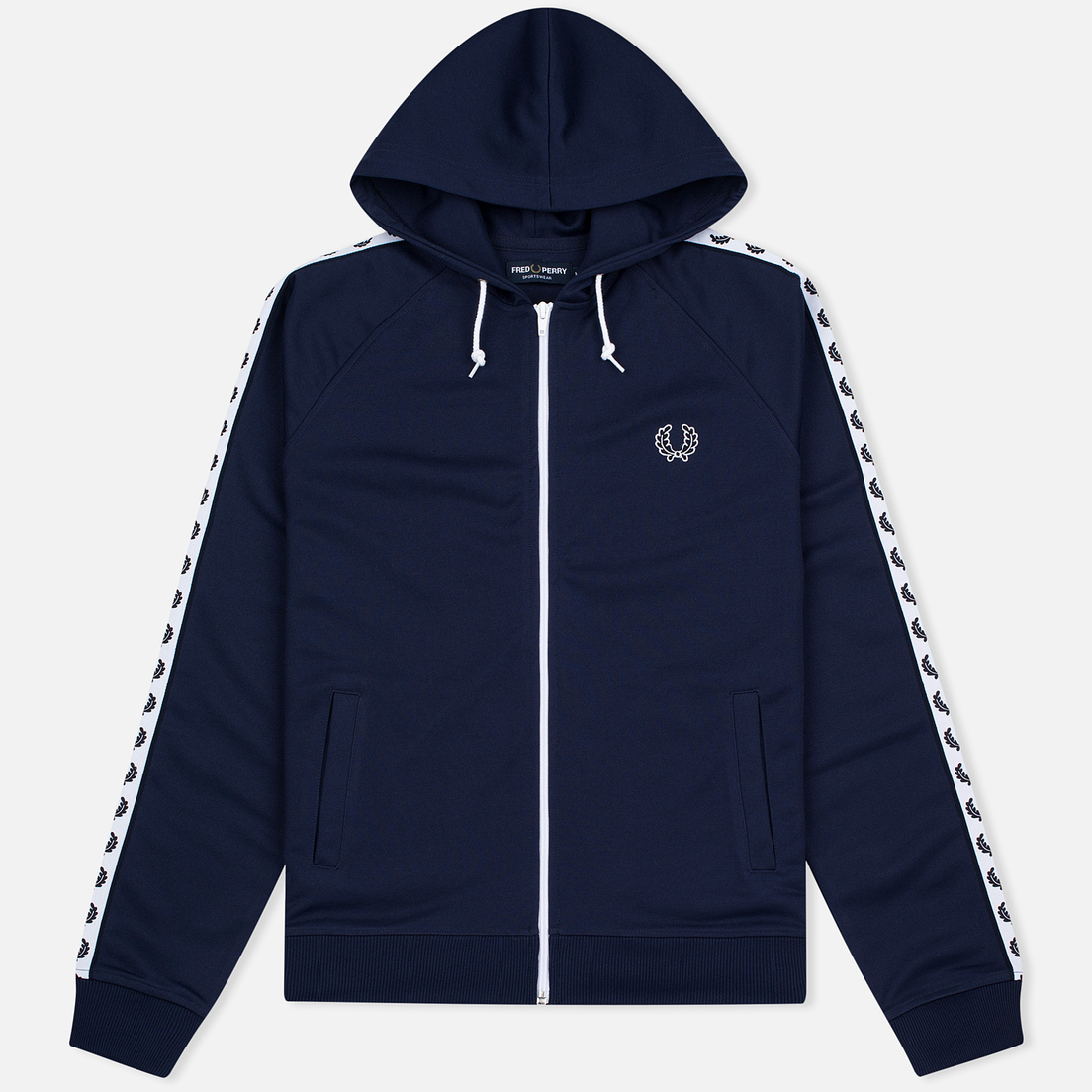 Fred Perry Мужская толстовка Taped Hooded Track