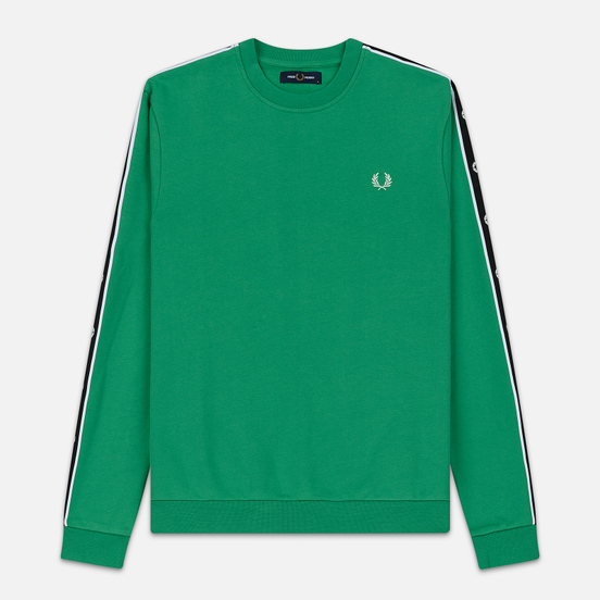 Мужская толстовка Fred Perry Taped Shoulder Electric Green