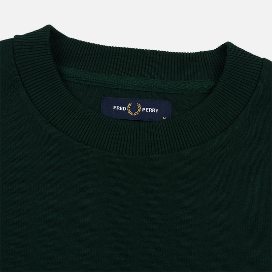 Мужская толстовка Fred Perry Tipped Sleeve Evergreen