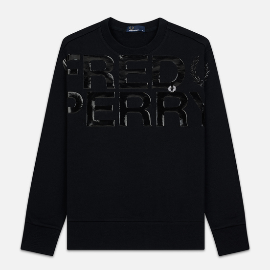 Мужская толстовка Fred Perry Vinyl Print Black