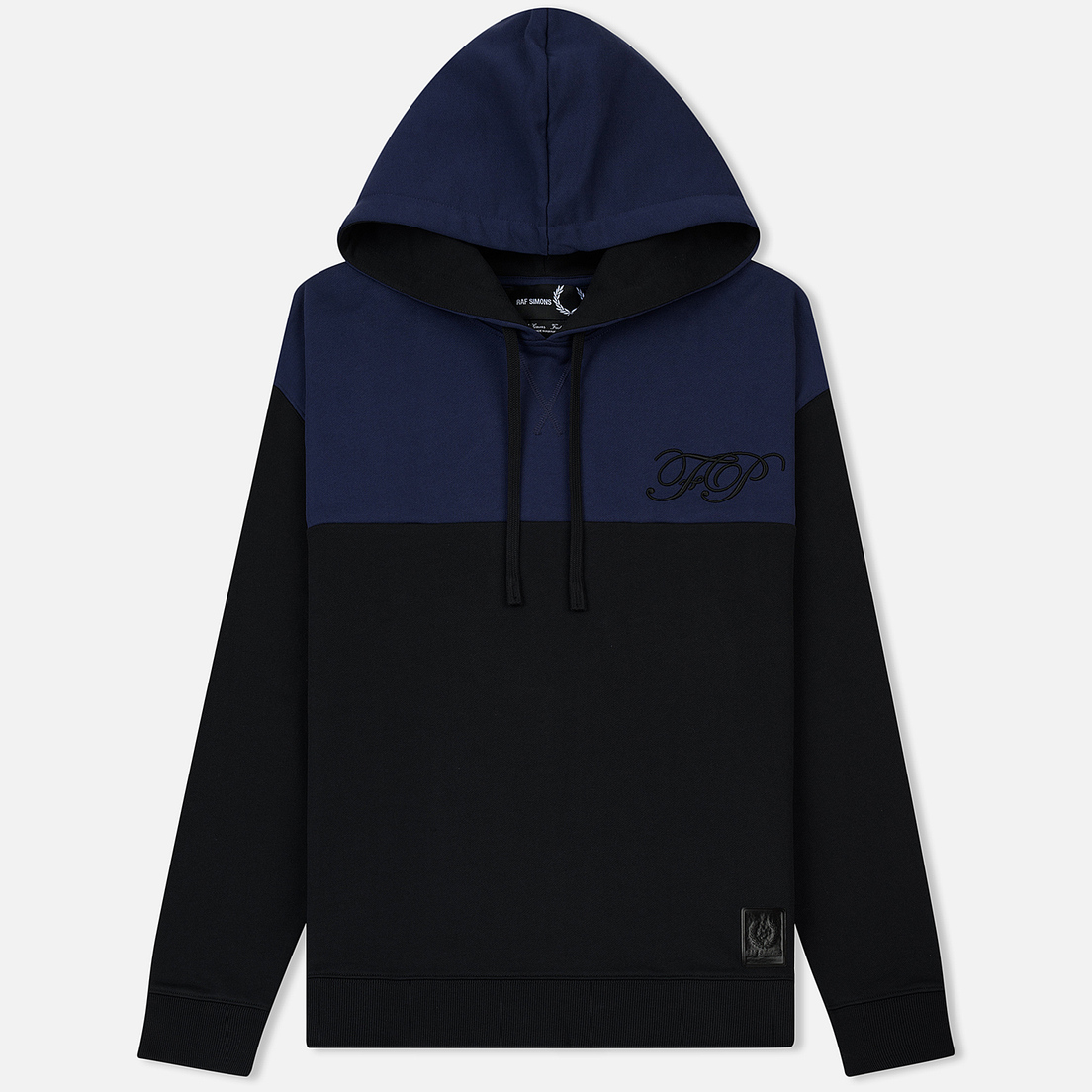Fred Perry x Raf Simons Мужская толстовка Embroidered Initial Hooded