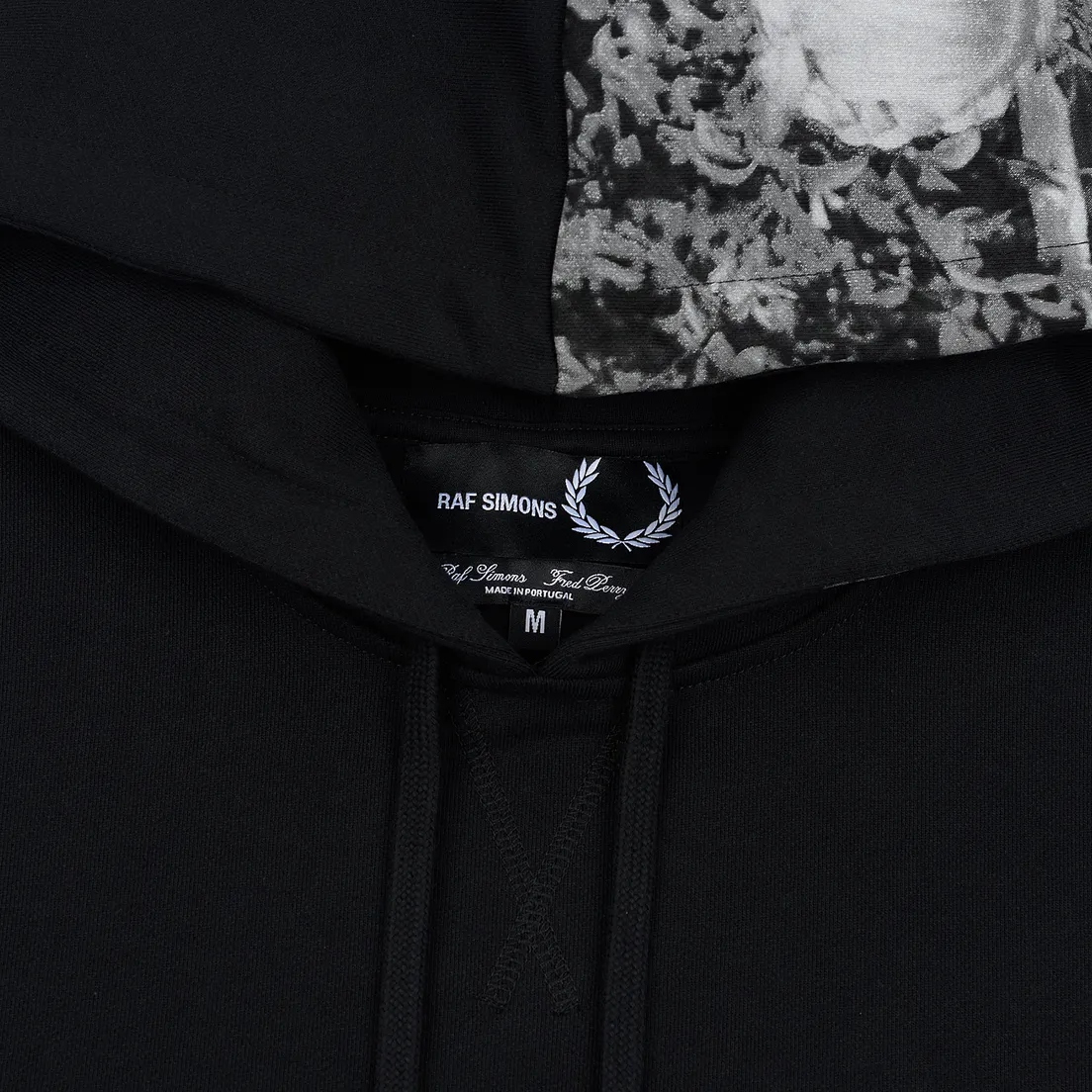 Fred Perry x Raf Simons Мужская толстовка Printed Hoodie