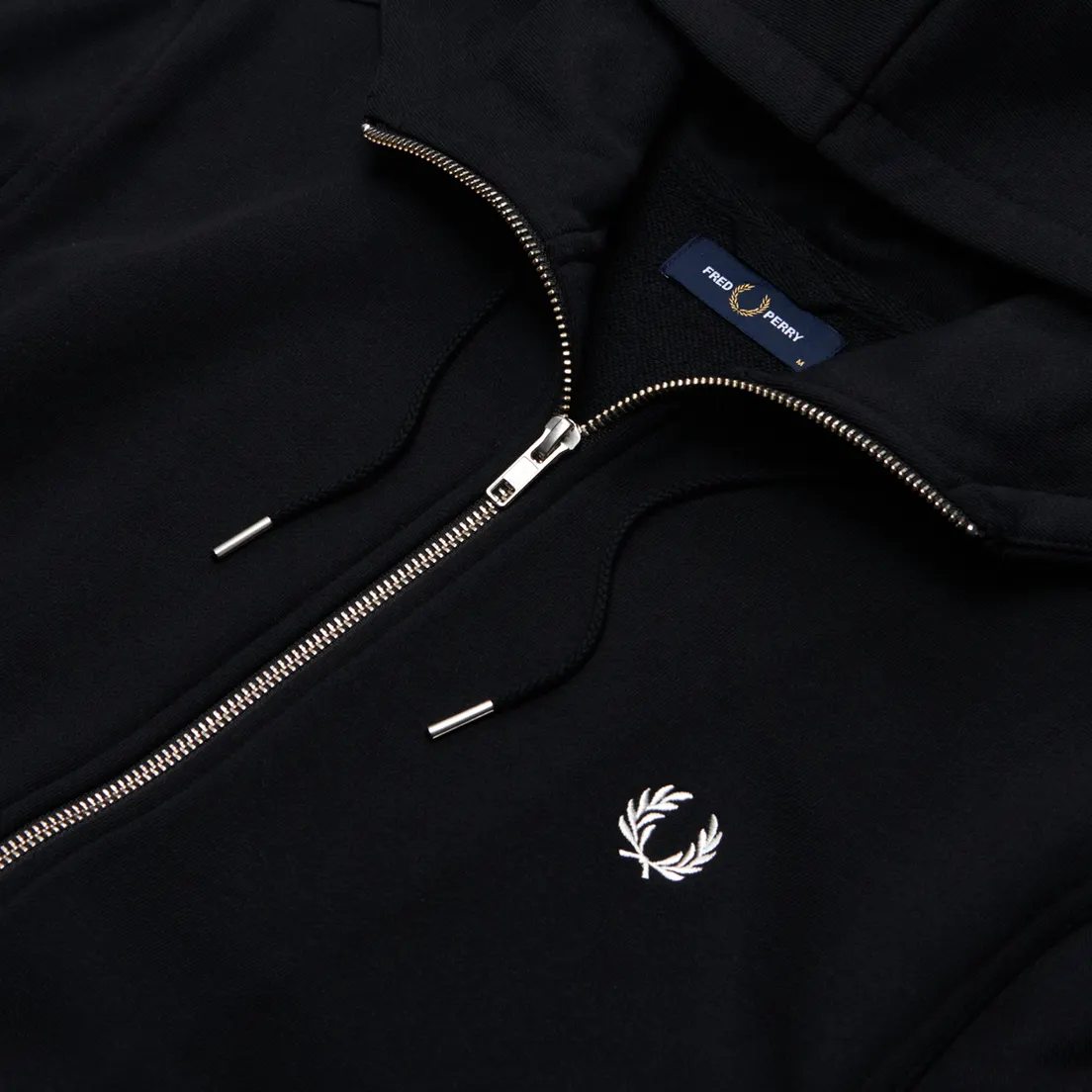 Fred Perry Мужская толстовка Zip Through Hoodie