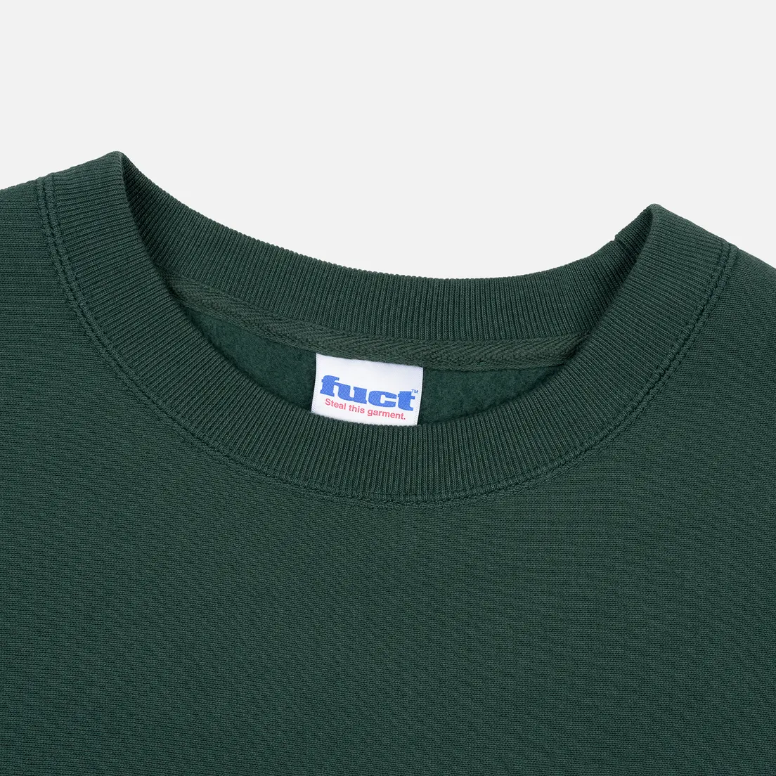 Fuct Мужская толстовка Fuct LA Embroidered Crew Neck