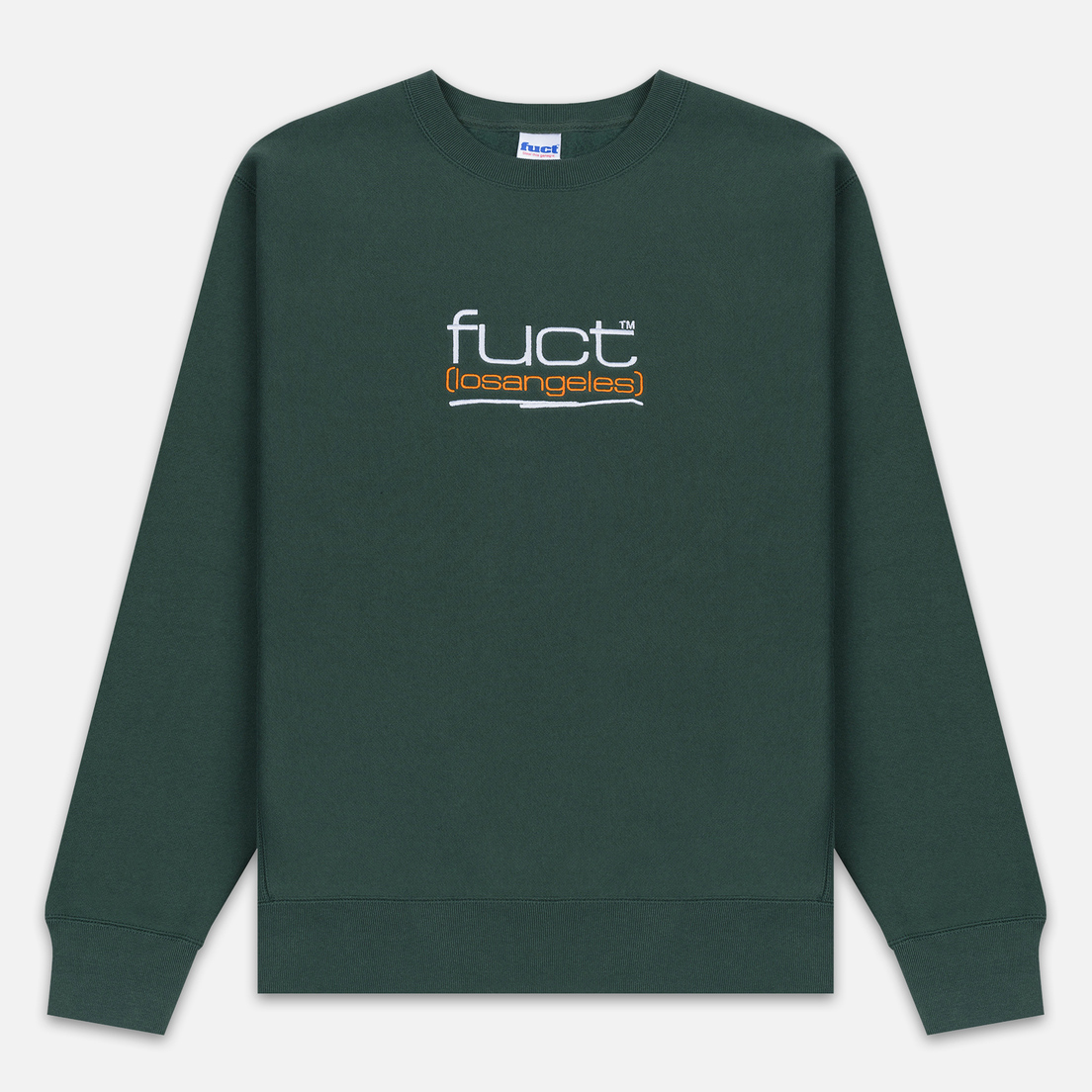 Fuct Мужская толстовка Fuct LA Embroidered Crew Neck