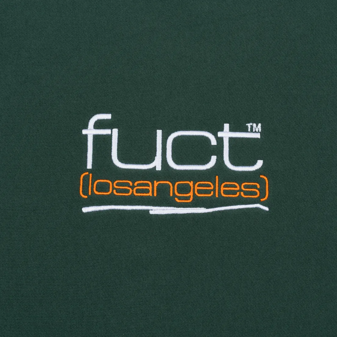 Fuct Мужская толстовка Fuct LA Embroidered Crew Neck