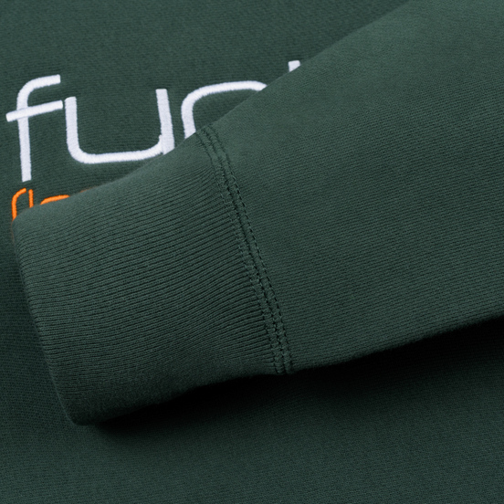 Мужская толстовка Fuct Fuct LA Embroidered Crew Neck Alpine Green