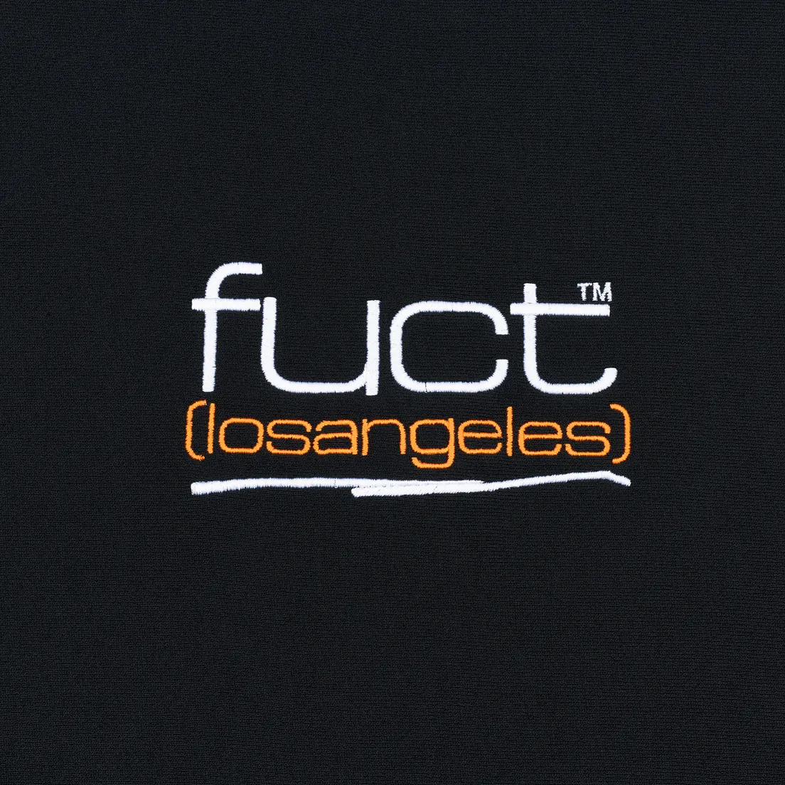 Fuct Мужская толстовка Fuct LA Embroidered Crew Neck