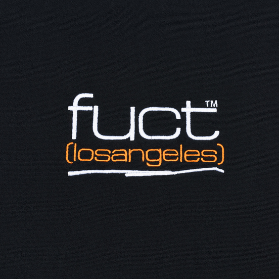 Мужская толстовка Fuct Fuct LA Embroidered Crew Neck Black