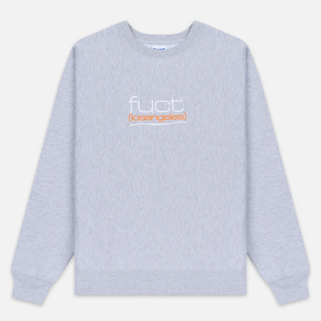 Fuct Мужская толстовка Fuct LA Embroidered Crew Neck