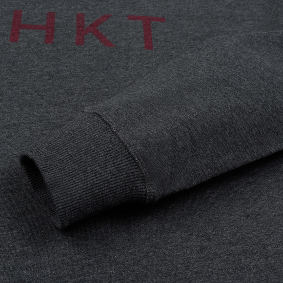 Мужская толстовка Hackett Logo HKT Crew Neck Charcoal