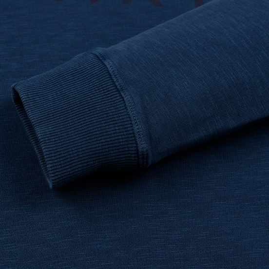 Мужская толстовка Hackett Logo HKT Crew Neck Dark Blue
