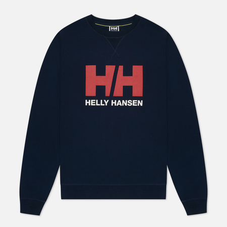 Мужская толстовка Helly Hansen HH Logo Crew, цвет синий, размер L