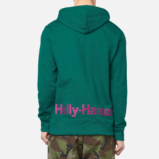 Мужская толстовка Helly Hansen YU20 Logo Hoodie Alpine Green