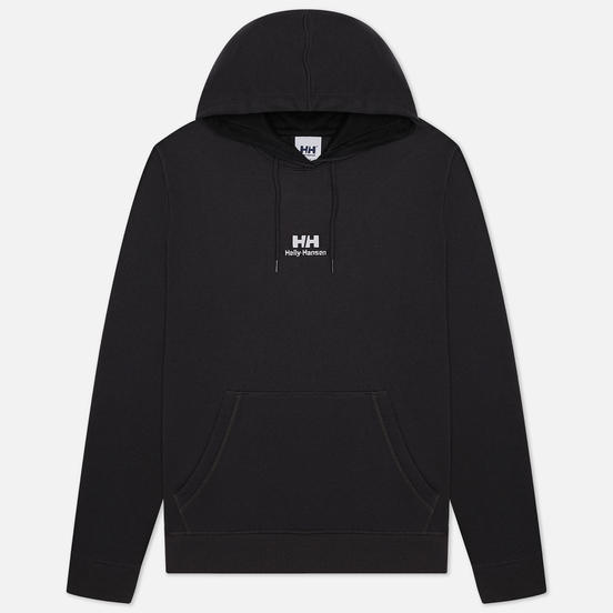 Мужская толстовка Helly Hansen YU20 Logo Hoodie Ebony
