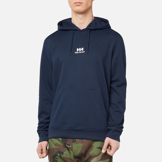 Мужская толстовка Helly Hansen YU20 Logo Hoodie Navy