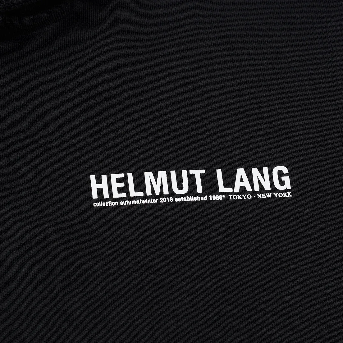Helmut Lang Мужская толстовка Corner Dart Hoodie