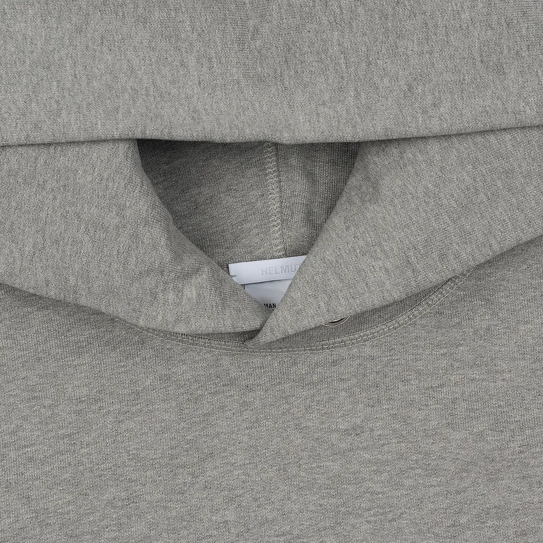 Helmut Lang Мужская толстовка Masc Hoodie Logo Precision