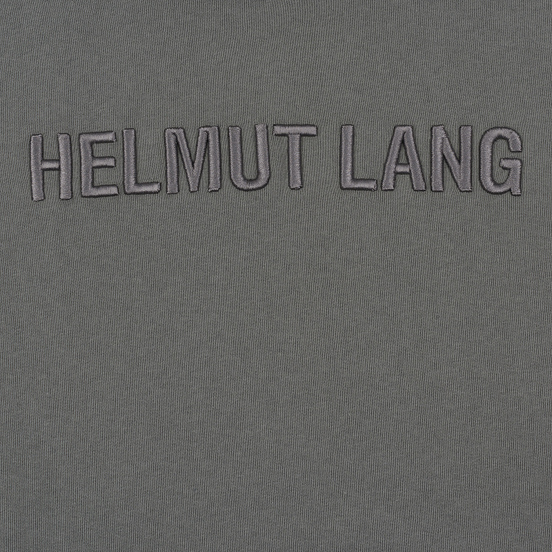Мужская толстовка Helmut Lang Standard Hoodie Monogram Pebble