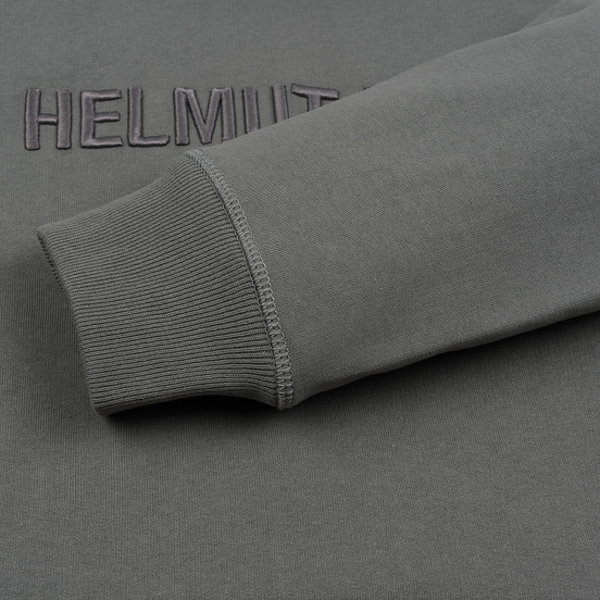 Мужская толстовка Helmut Lang Standard Hoodie Monogram Pebble