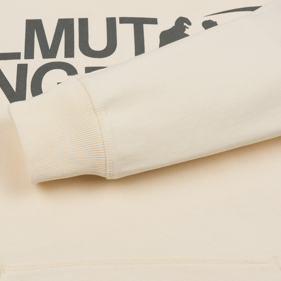 Мужская толстовка Helmut Lang Standard Hoodie Pelvis Generic Pearl
