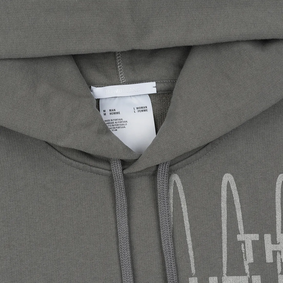 Helmut Lang Мужская толстовка Standard Hoodie Pelvis Generic