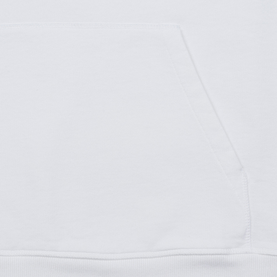 Мужская толстовка Helmut Lang Standard Hoodie Radio Generic Chalk White