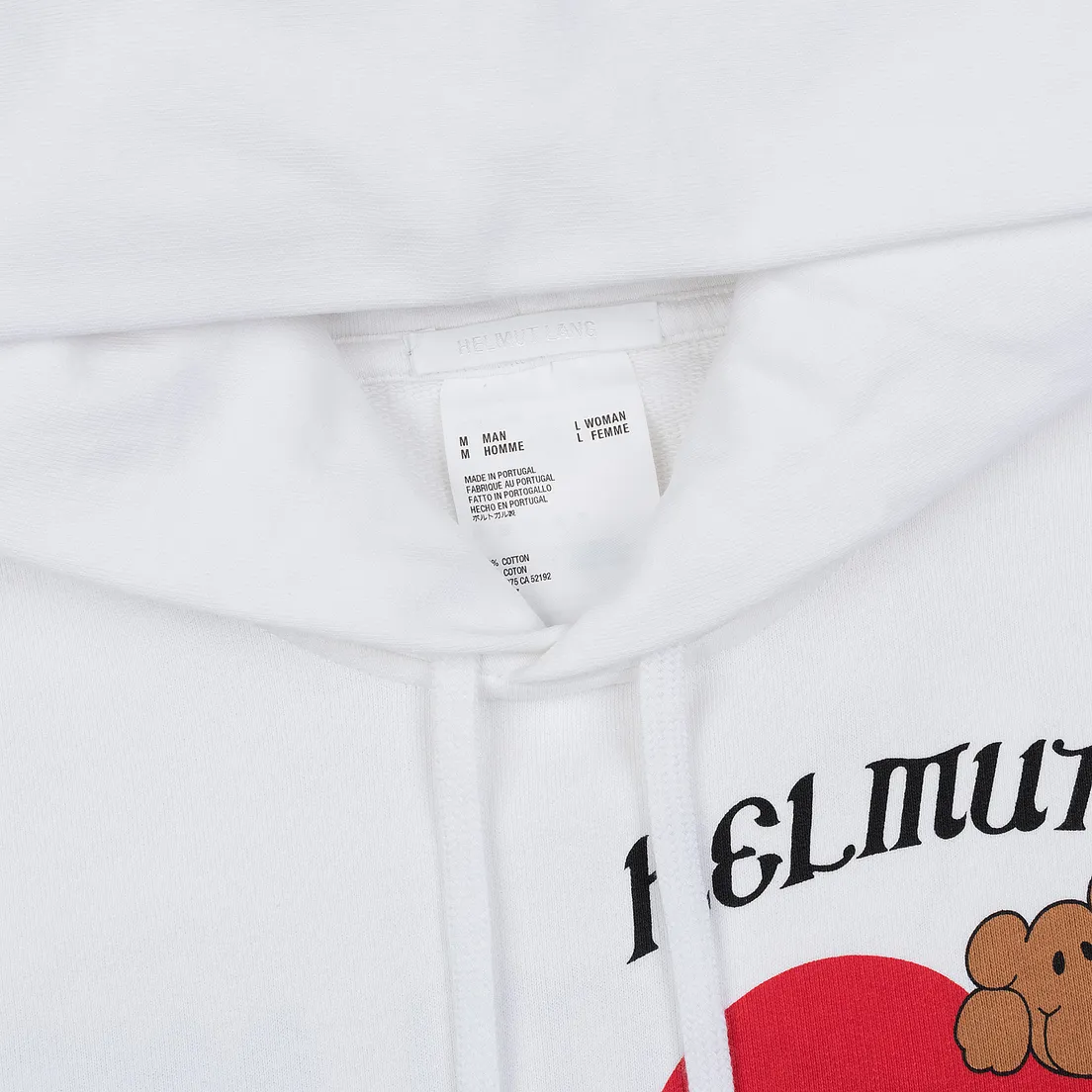 Helmut Lang Мужская толстовка Standard Hoodie Valentine
