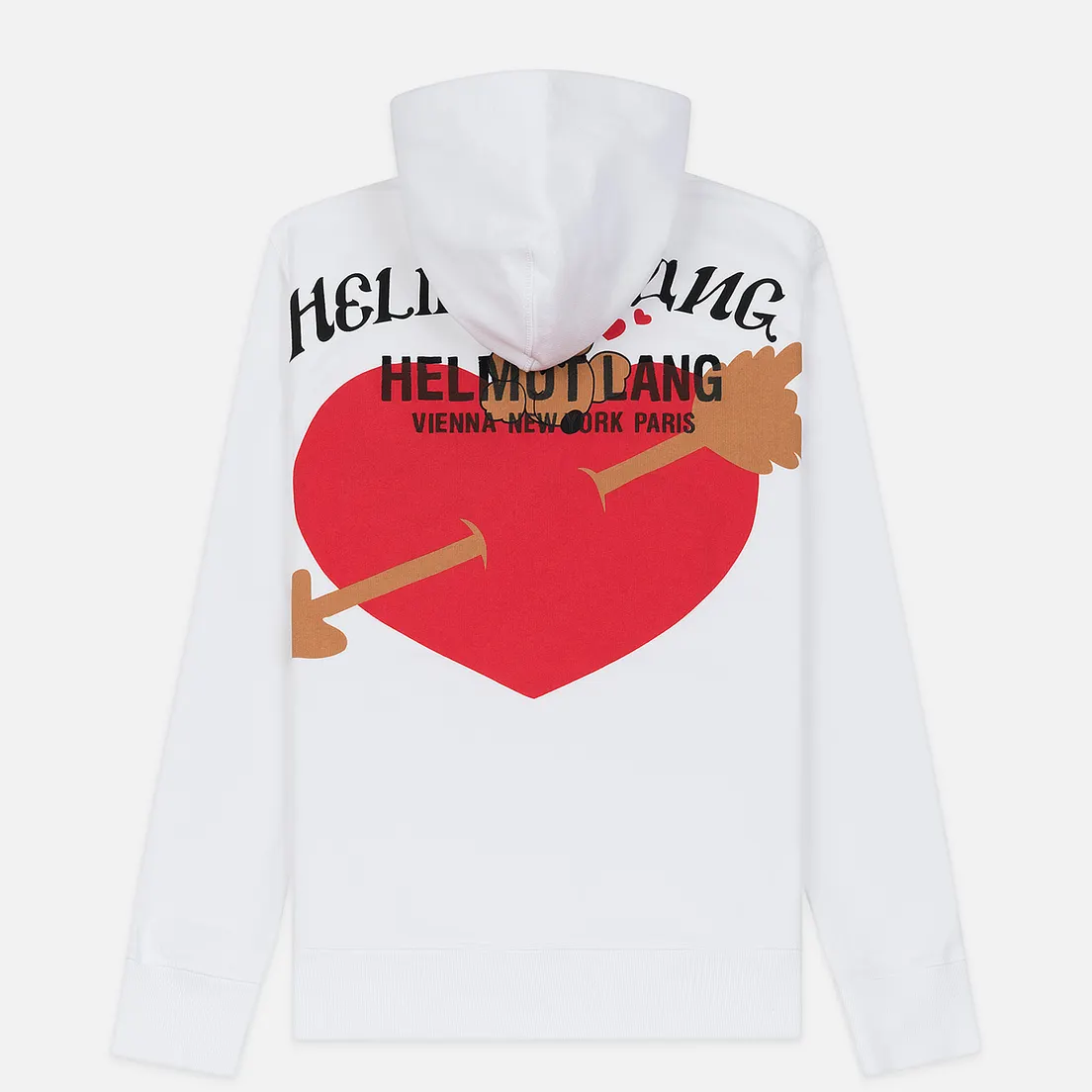 Helmut Lang Мужская толстовка Standard Hoodie Valentine