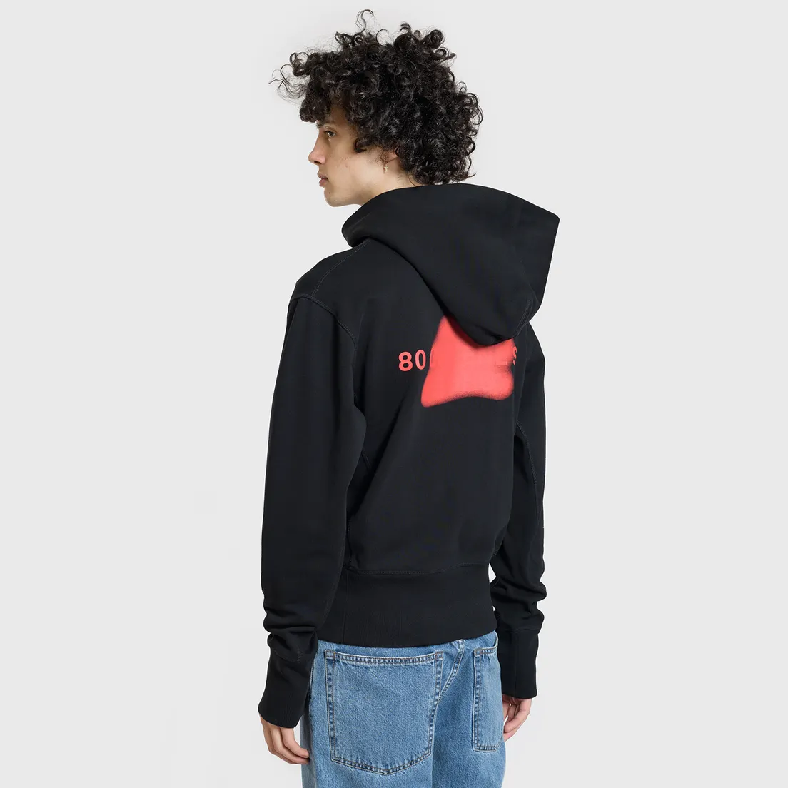 Helmut Lang Мужская толстовка Standard Hoodie With Print