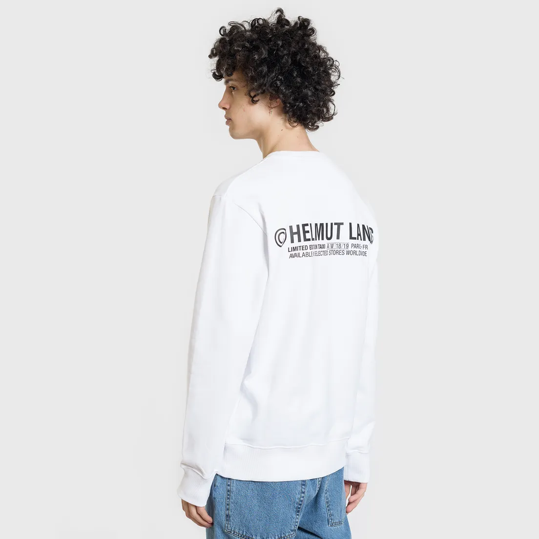 Helmut Lang Мужская толстовка Taxi Crew Neck