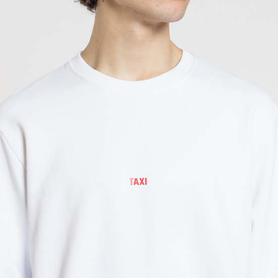 Мужская толстовка Helmut Lang Taxi Crew Neck White