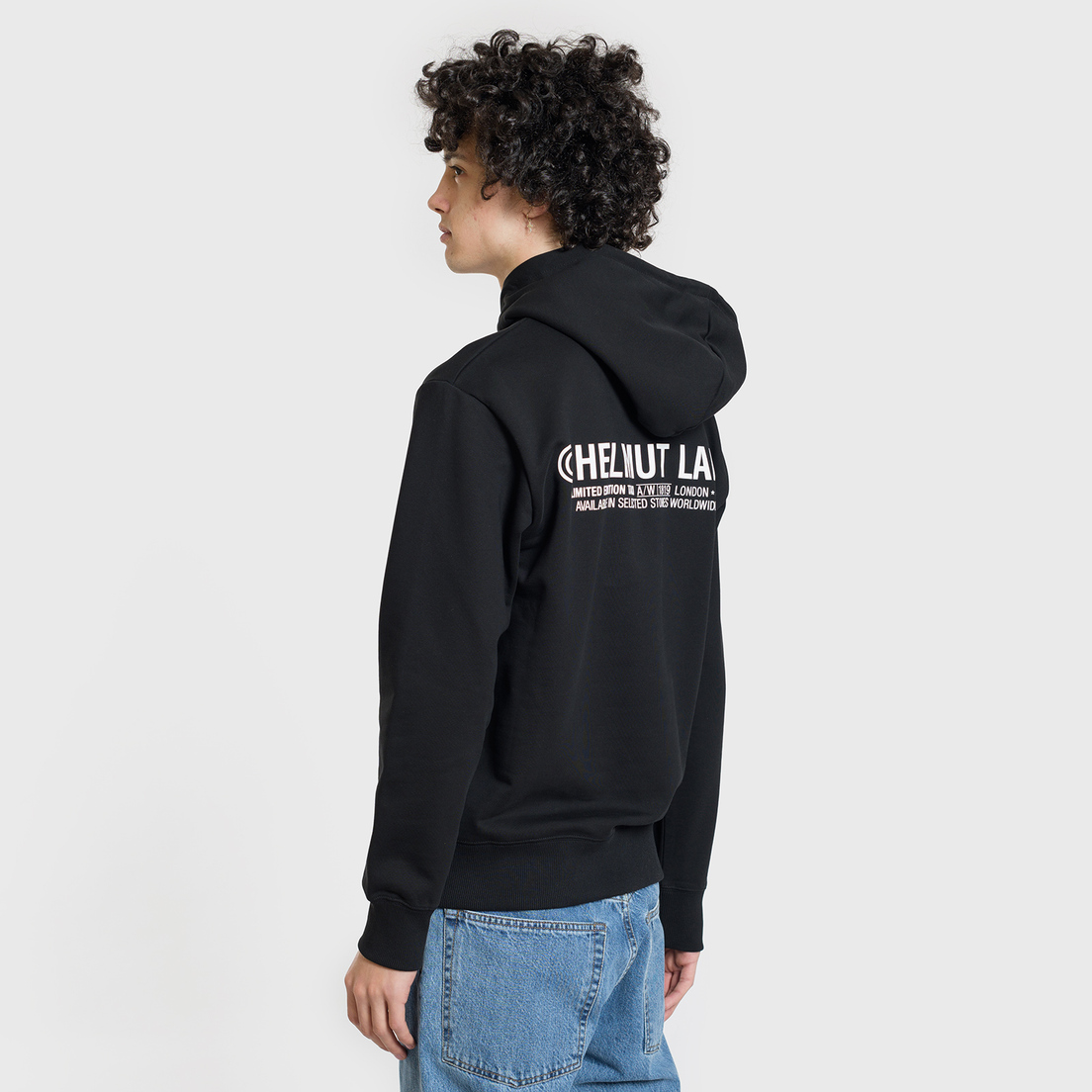 Helmut lang black taxi hoodie best sale