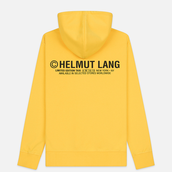 Мужская толстовка Helmut Lang Taxi Hoodie Yellow