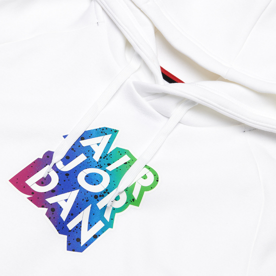 Мужская толстовка Jordan Jumpman Sticker Hoodie White