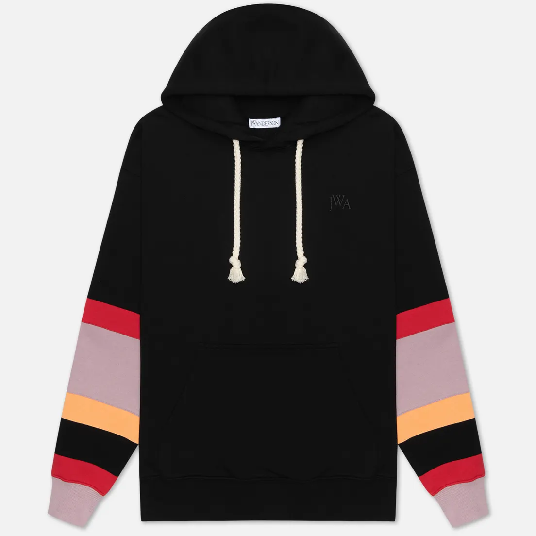 JW Anderson Мужская толстовка Colourblock Sleeves Hoodie