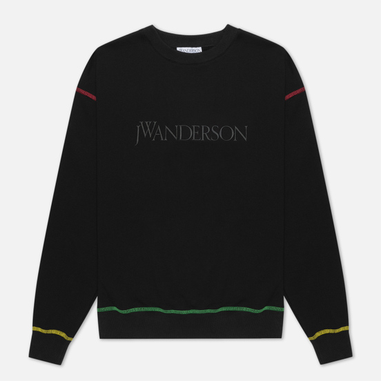 Мужская толстовка JW Anderson JWA Logo Embroidery Black