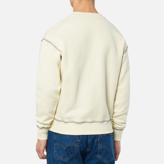 Мужская толстовка JW Anderson JWA Logo Embroidery Buttermilk