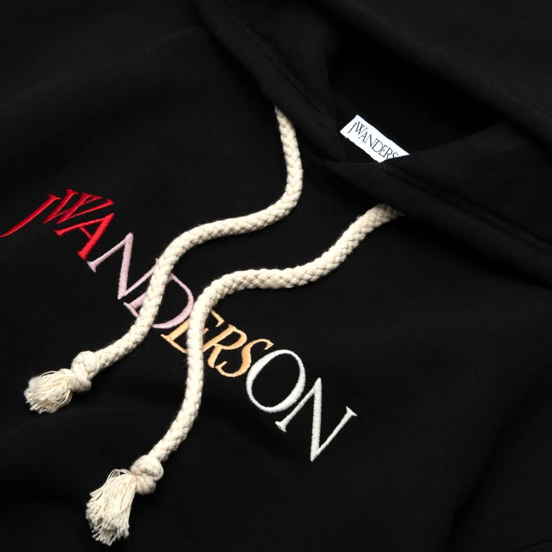 JW Anderson Мужская толстовка JWA Logo Embroidery Hoodie