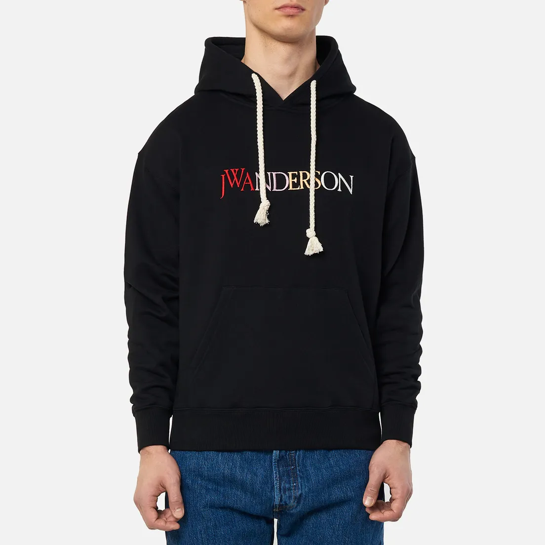 JW Anderson Мужская толстовка JWA Logo Embroidery Hoodie
