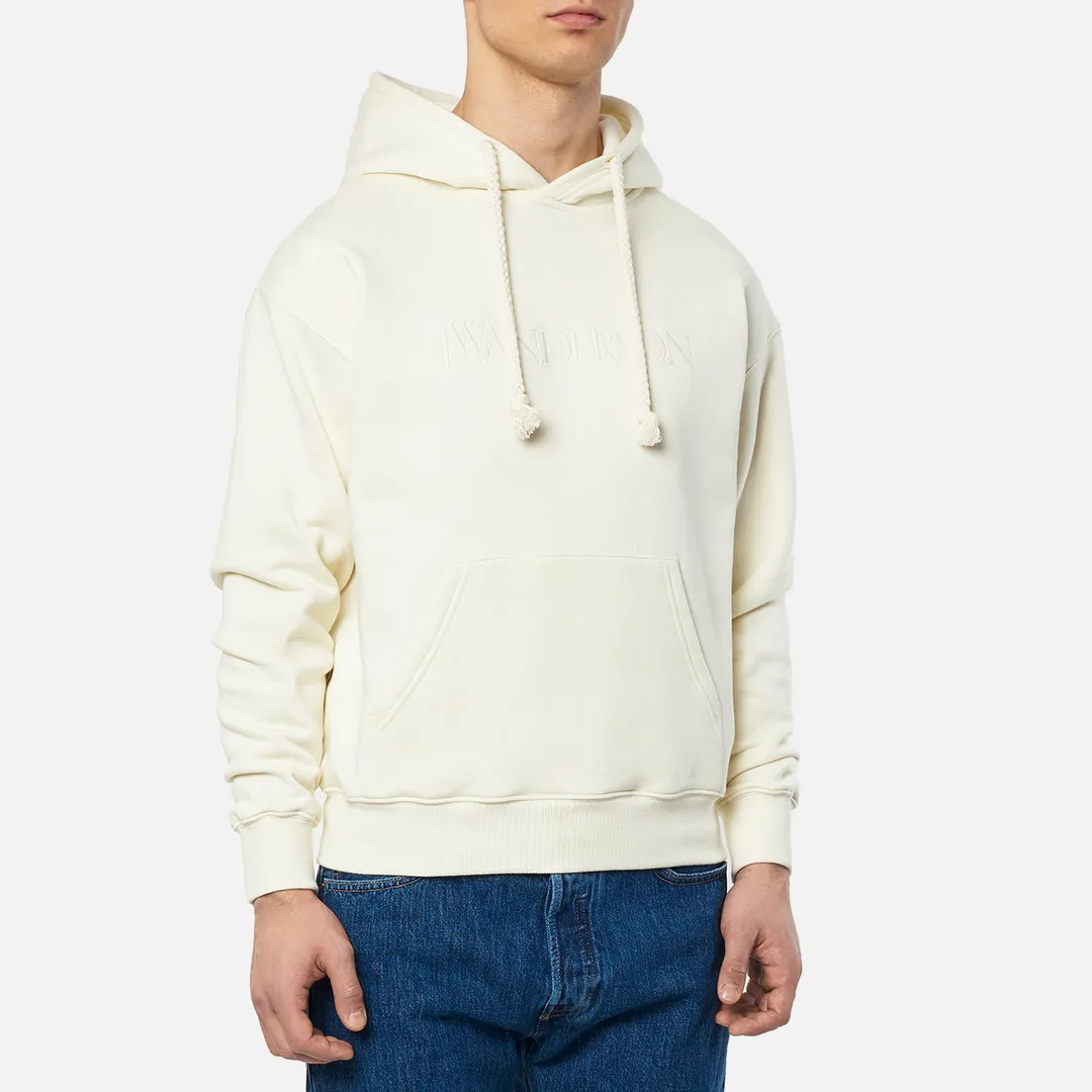 JW Anderson Мужская толстовка JWA Logo Embroidery Hoodie