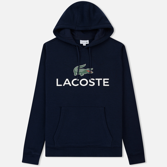 Lacoste big logo hoodie on sale