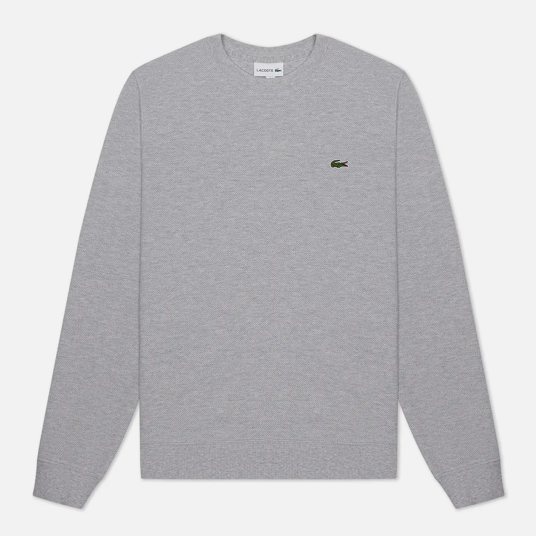 Lacoste Мужская толстовка Cotton Pique Fleece Crew