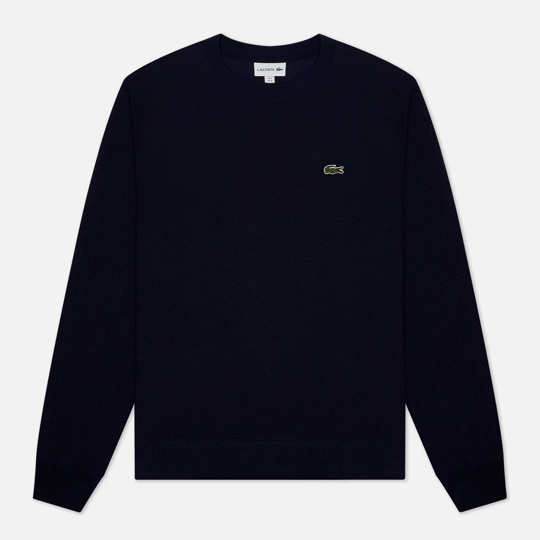 Lacoste Мужская толстовка Cotton Pique Fleece Crew